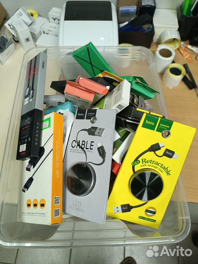Зарядные кабели iPhone, Micro USB, Type-C