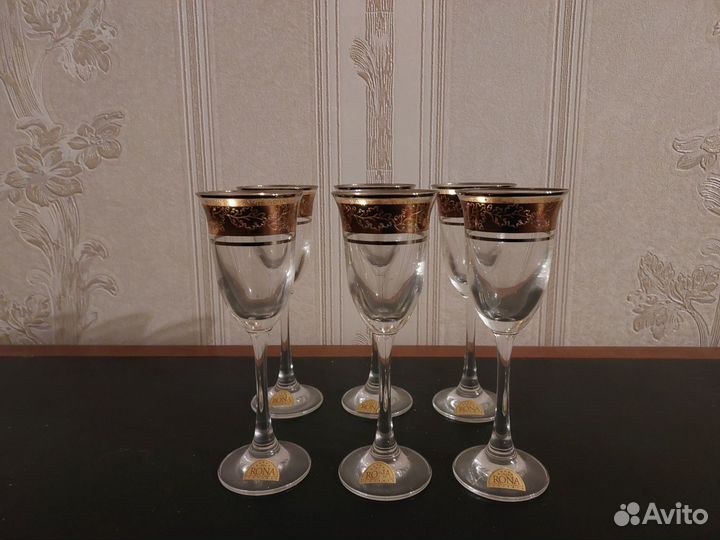 Фужеры Rona ручного производства