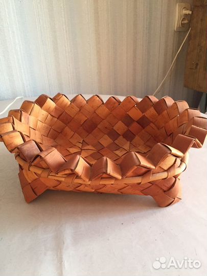Блюдо из бересты