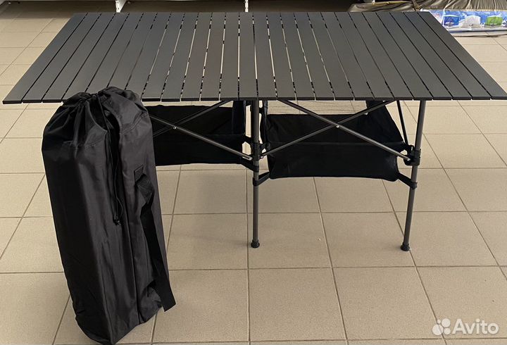 Стол реечный 140х70х70 см+2 стула