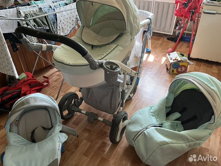 Коляска camarelo pireus 3 в 1