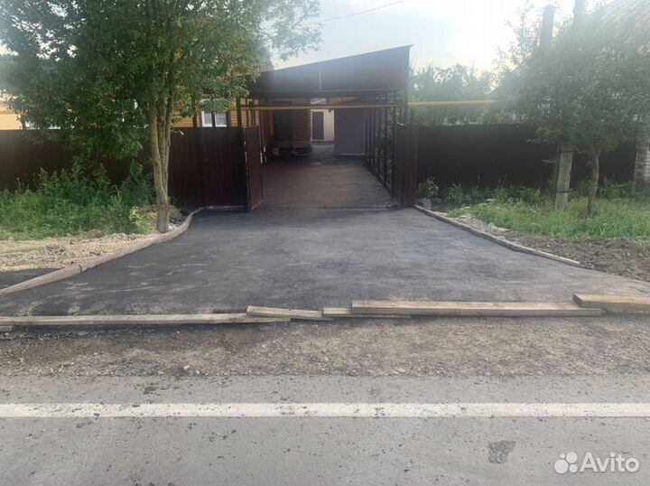Асфальтирование, Укладка брусчатки, Установка борд