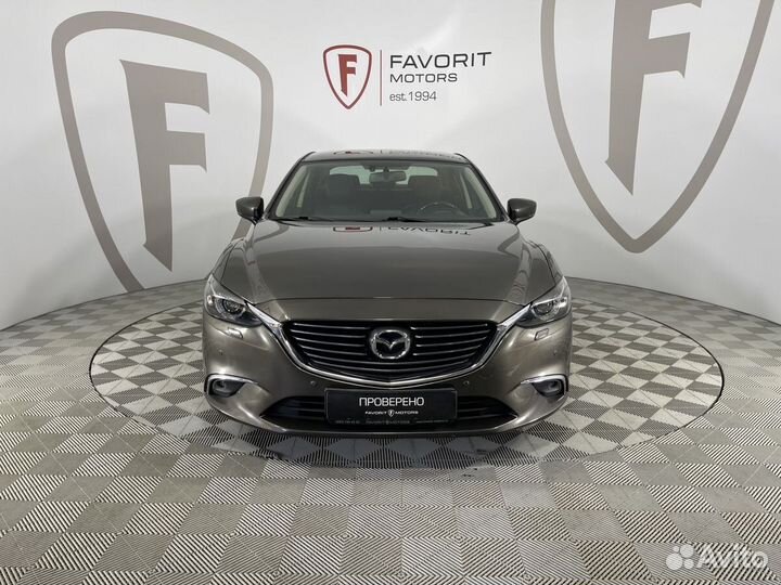 Mazda 6 2.5 AT, 2016, 118 908 км