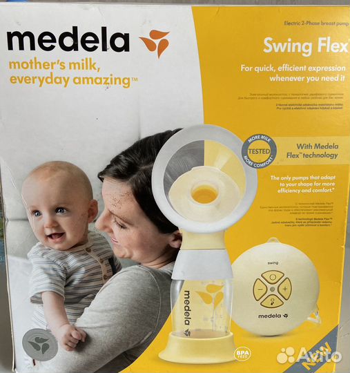 Молокоотсос medela электрический