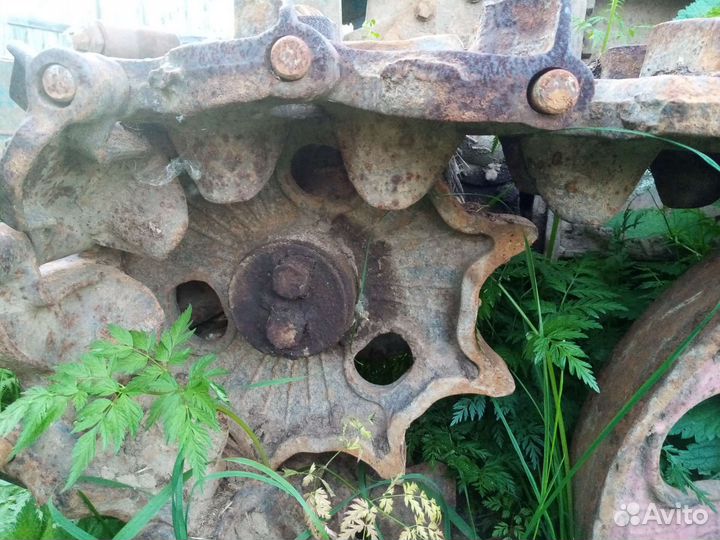 Трактор тдт 55 +Лесной плуг Пл 1