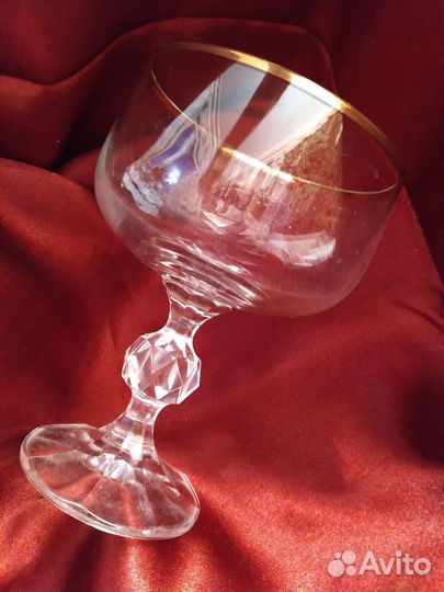 Бокал,рюмка,фужер.Богемия.Винтаж