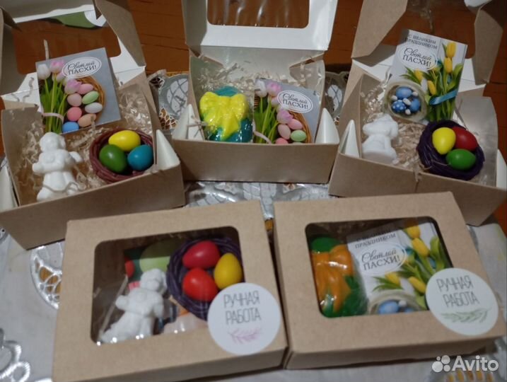 Мыло ручной работы набор