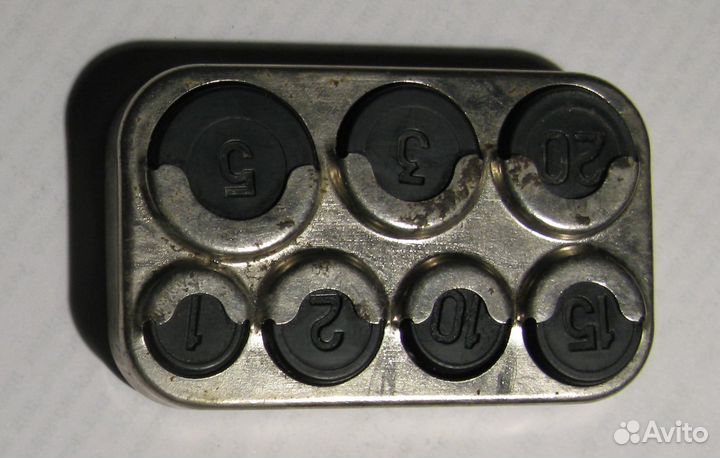 Монетница СССР Выборг. Металлический корпус