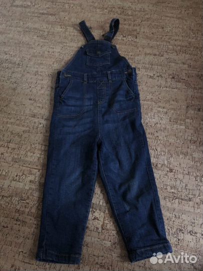 Полукомбинезон джинсовый