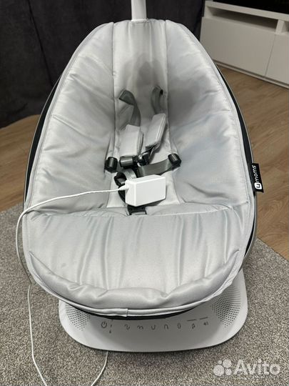 Кресло-качалка 4moms mamaRoo New серебро