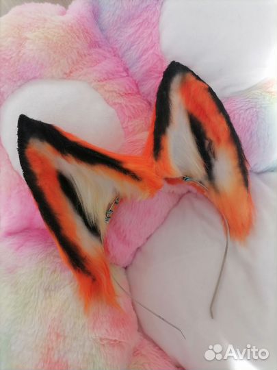 Лисьи ушки на ободке