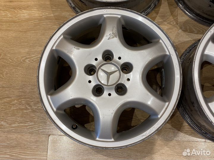 Разноширокие диски r16 5x112 Mercedes w202 w208