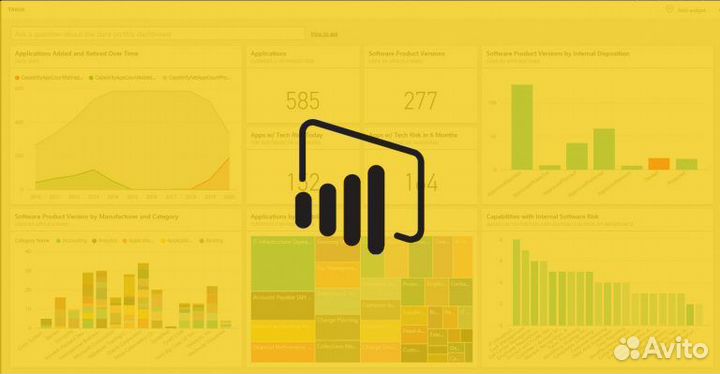 Программа Power BI. Анализ, дашборд, данные