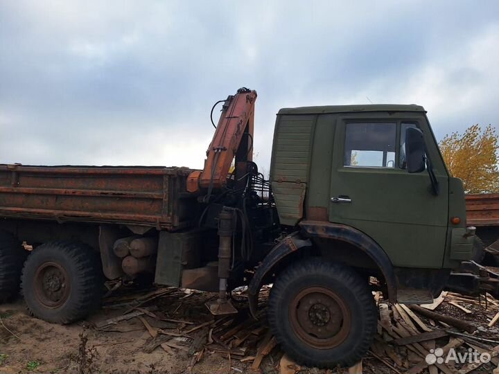 КАМАЗ 43101 с КМУ, 1992