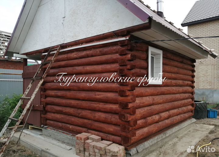 Срубы бань, срубы домов привезём, установим