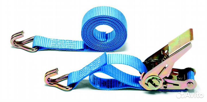 Стяжной ремень для прицепа, нагрузка 0,4/0,8т, L35