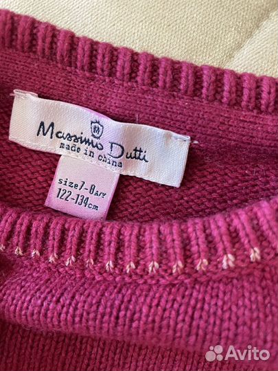 Новый Свитер джемпер massimo dutti 122 134