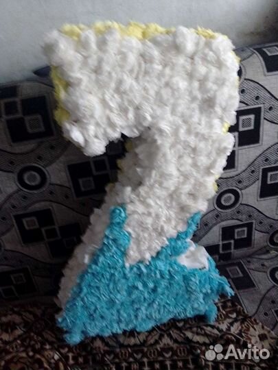 Объемная цифра 2