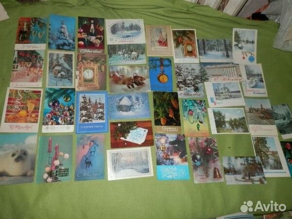 Редкие открытки СССР новый год и другие праздники