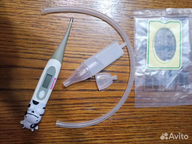 Аспиратор назальный, градусник электронный детский