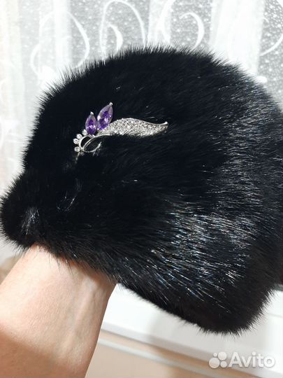 Шапка норковая