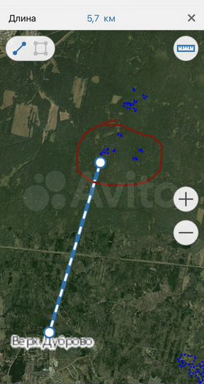 Участок 4,35 га (СНТ, ДНП)