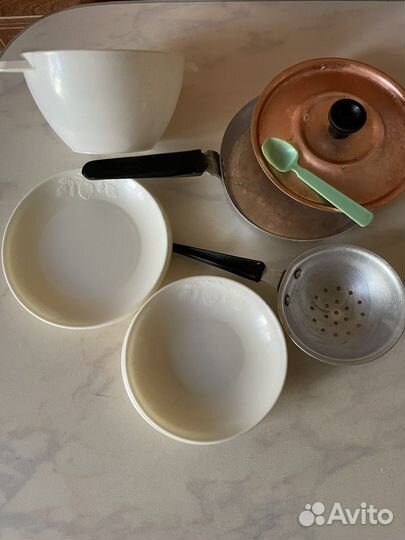 Кроватка газовая плита утюги посуда для кукол