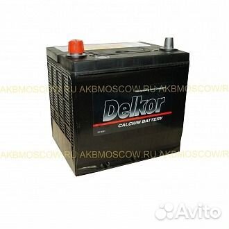 60 Ач Аккумулятор авто Delkor 26-550 Шевроле Авео