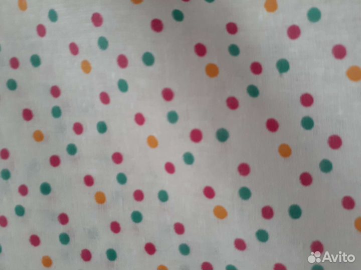 Отрез ткани хлопок СССР