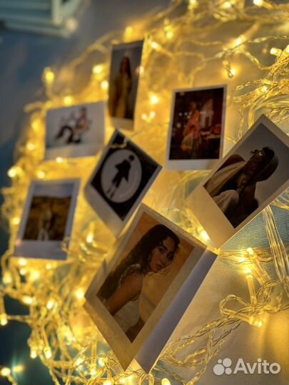 Печать фото в стиле polaroid