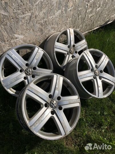 Б/у литые диски Volkswagen Touareg R18