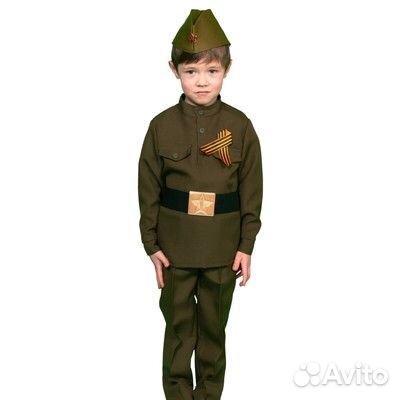 Карнавальный костюм солдат