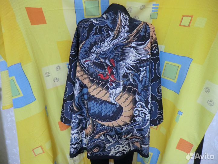 Рубашка хаори оверсайз от 50-56 р-ра