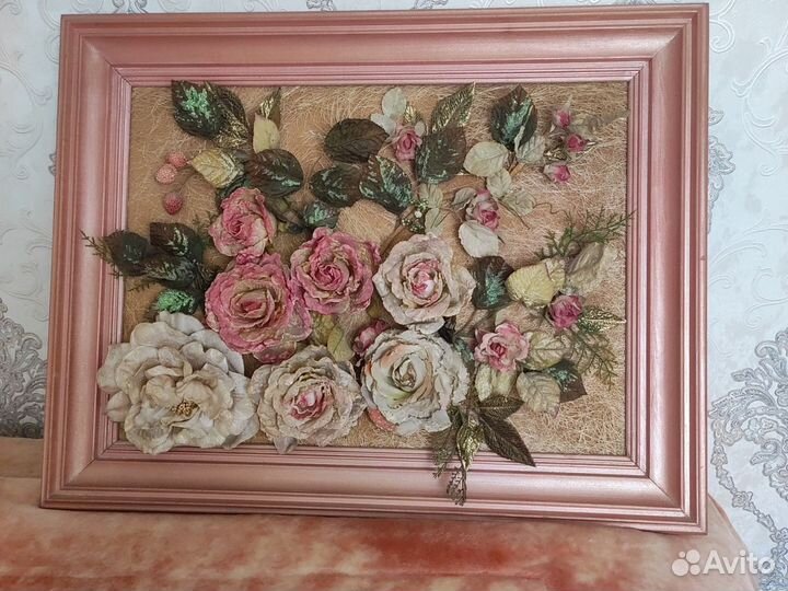 Интерьерная картина цветы