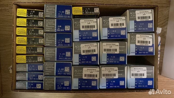 Линзы acuvue oasys двухнедельные