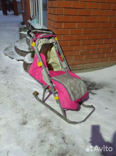 Санки-коляска