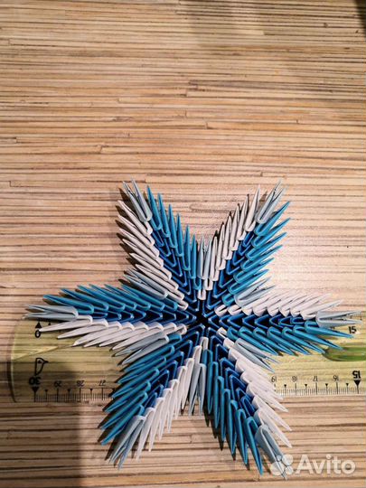 Снежинка (модульное оригами)