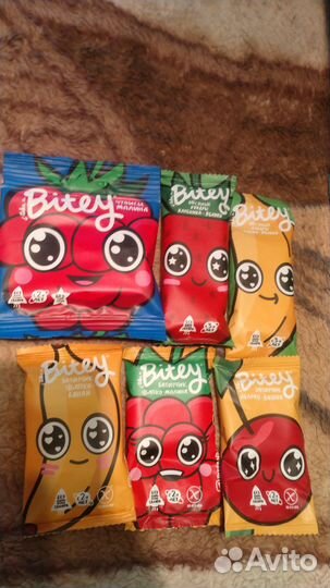 Вафли, печенье, батончики, мармелад, хлебцы Bite