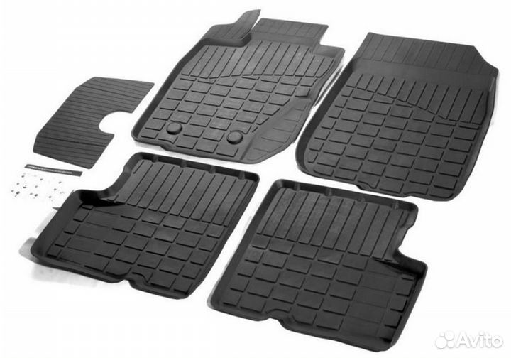 Коврики салона Nissan Terrano III 4WD 14-17