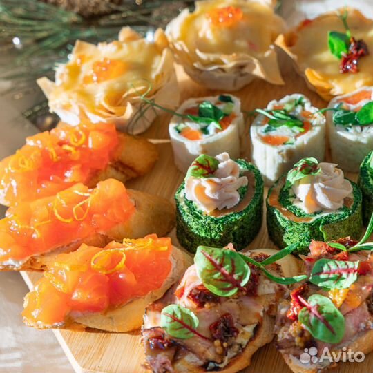 Фуршет банкет кейтеринг закуски доставка еды