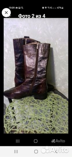 Женские сапоги р.36,38