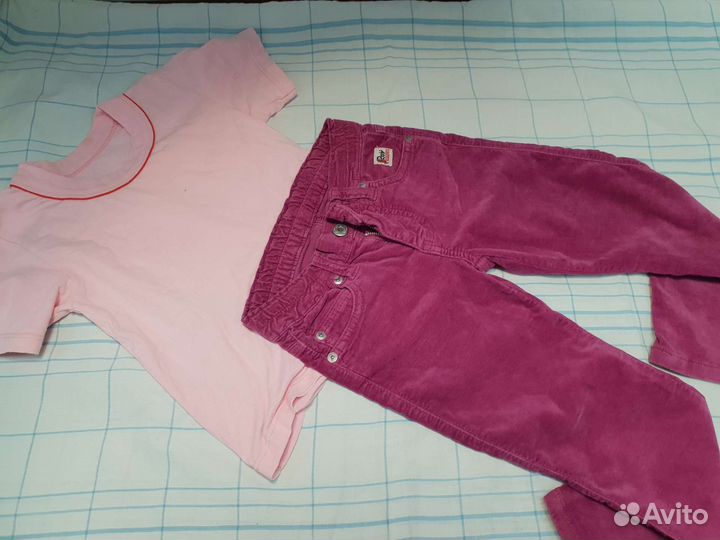 Вещи пакетом на девочку 5-6 лет рост 116-122