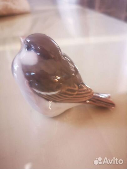 Фарфоровая фигурка, Royal Copenhagen, Зяблик