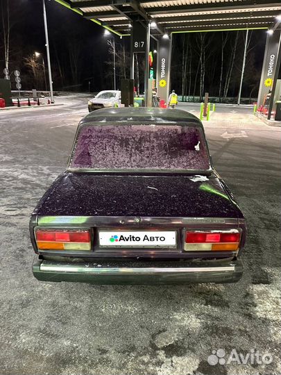 ВАЗ 2107 1.5 МТ, 1999, 99 999 км