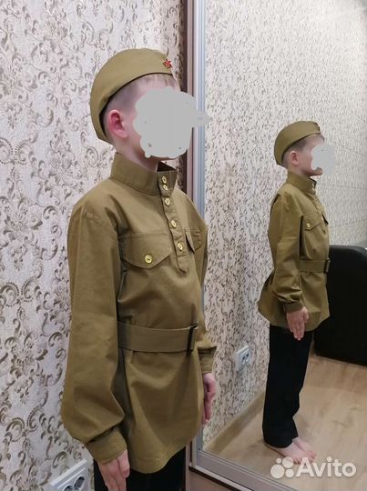 Военный костюм на 9-13 лет (прокат)