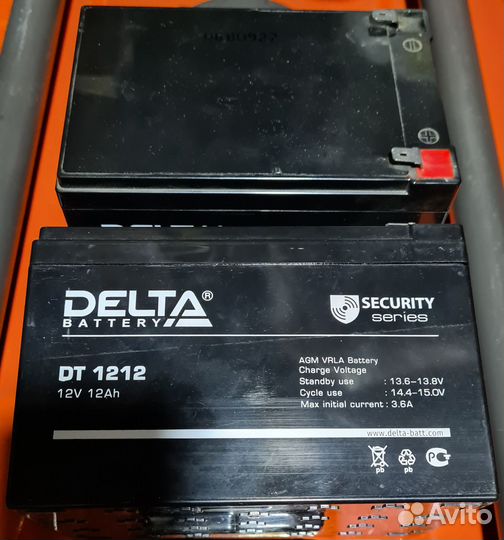 Аккумулятор Delta 1212 для ибп