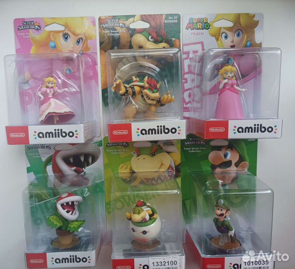 Amiibo Mario 9шт