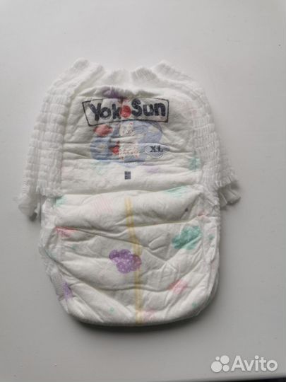 Подгузники трусики yokosun xl