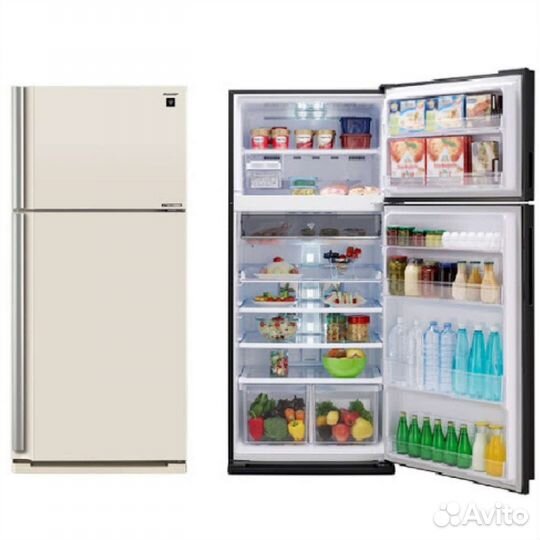 Холодильник бу Sharp SJ-sc59pvbe
