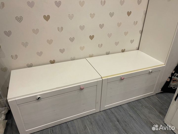 Шкаф и тумба детские Икеа